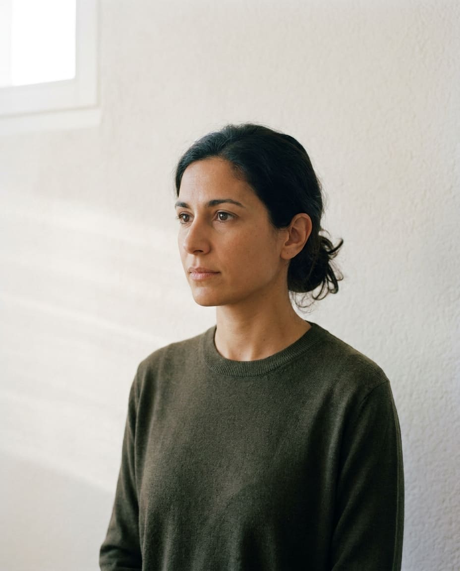 Sofia Bernasconi, Senior Associate at Switzerland Firma's Geneva office, three-quarter profile portrait